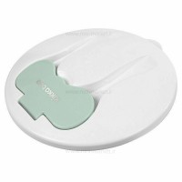 ظرف غذا چسبان و قاشق کیکابو Kikkaboo رنگ سبز