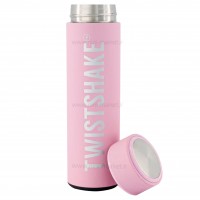 فلاسک استیل 420 میل رنگ صورتی تویست شیک Twistshake