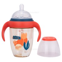 شیرخوری دسته دار 330 میل رنگ سرمه ای قرمز رووکو Rovco