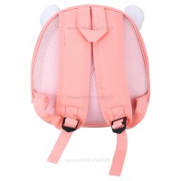 کوله طرح خرگوش لپ صورتی رنگ صورتی