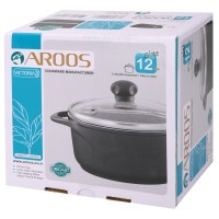 قابلمه تک سایز 12 مدل ویکتوریا رنگ مشکی عروس