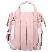 ساک لوازم کوله ای مدل براوو خاوياری رنگ صورتي Qz