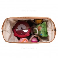 ساک لوازم کوله اي مدل براوو خاوياري رنگ نسکافه اي Qz