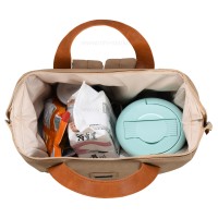 ساک لوازم کوله اي مدل براوو خاوياري رنگ نسکافه اي Qz