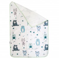 زيرانداز تعويض طرح خرس رنگ سبز ايسيز