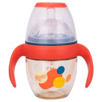 شیرخوری دسته دار 180 میل رنگ سرمه ای قرمز رووکو Rovco