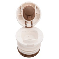 فلاسک رنگ کرم 500 میل yes water