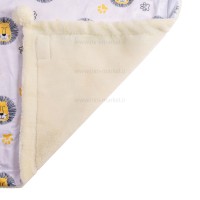 پتو دورپیچ مخمل طرح شیر برند کارترز Carters