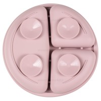 ست غذاخوری سیلیکونی 6 تکه رنگ کالباسی برند خارجی