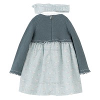 پیراهن دخترانه طرح بافت سایز ایندیگو رنگ سبز  ایندیگو Indigo