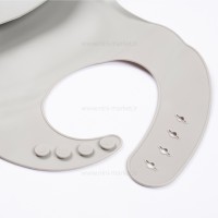 ست ظرف غذا سیلیکونی 4 تکه رنگ طوسی کیدز لایف Kids Life