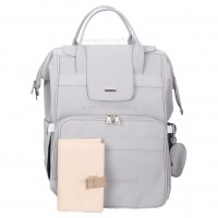 ساک لوازم کوله اي مدل براوو خاوياري رنگ طوسي Qz