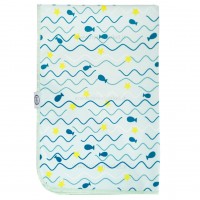 زيرانداز تعويض طرح دريا رنگ سبز ايسيز