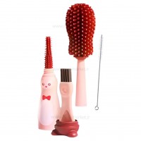 شيشه شور سيليکوني رنگ صورتي برند اونت Avent