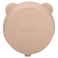 کاسه درب دار سیلیکونی رنگ کرم مینیک اوی اوی Minik Oioi