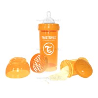شیرخوری نوزاد طلقی 260 میل نارنجی تویست شیک Twistshake