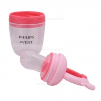 توری میوه خوری رنگ صورتی اونت avent