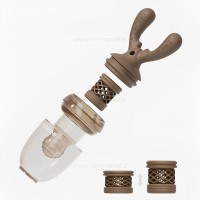 پستانک میوهخوری طرح شاخ گوزن رنگ قهوهای هیاورشی Heorshe