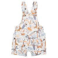 پیشبندی شورتی اسپرت طرح حیوانات جنگل رنگ سبز Indigo