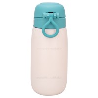 فلاسک استیل قفل دار تپل عروسکی رنگ سبز برند خارجی