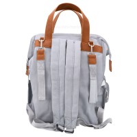 ساک لوازم کوله ای مدل لاکچری کبریتی رنگ طوسی روشن Fendi