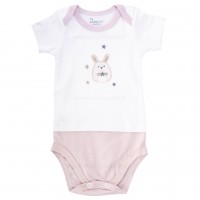 سه تیکه اسپرت خرگوش سایز رنگ صورتی دانالو