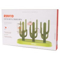 استند خشک کن شیشه شیر رنگ سبز رووکو Rovco