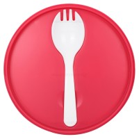 ظرف غذا خرس یک طبقه رنگ سرخابی برند خارجی