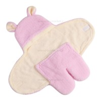 قنداقی فرنگی تدی رنگ صورتی برند کارترز Carters