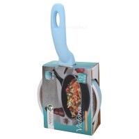 تابه چدن گرانیت گرد سایز 12 رنگ آبی عروس