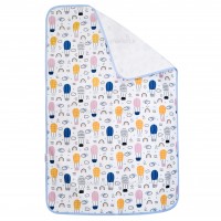 زيرانداز تعويض طرح بالن رنگ آبي ايسيز