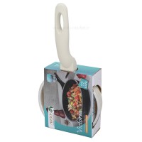 قیمت تابه چدن گرانیت گرد سایز 12 رنگ کرم عروس