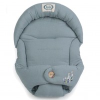 قنداق سوئیسی طرح مرغابی موسلین رنگ کله غازی Isiz