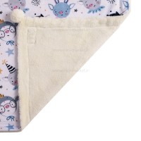 پتو دورپیچ مخمل طرح خوک برند کارترز Carters