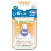 سرشیشه آپشن پلاس 9+ ماه دکتر براون Dr Brown’s بسته 2 عددی