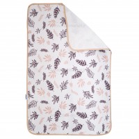 زيرانداز تعويض طرح برگ رنگ کرمي ايسيز