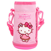 کاور فلاسک برزنتي طرح کيتي رنگ صورتي