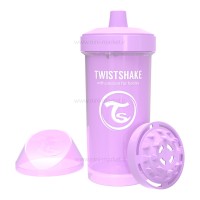 لیوان آبمیوه خوری 360 میل پاستل بنفش تویست شیک Twistshake