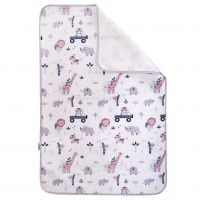 زیرانداز تعویض طرح حیوانات رنگ طوسی ایسیز