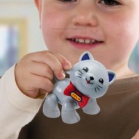 گربه مفصلی طوسی تولو TOLO کد 89614