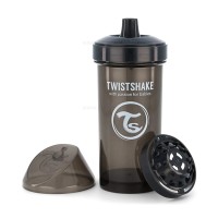 لیوان آبمیوه خوری ۳۶۰ میل مشکی تویست شیک Twistshake