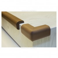 محافظ گوشه جامبو بزرگ طرح جدید رنگ گردویی Nino