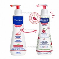 شامپو سر و بدن پوست هاي خيلي حساس 300 ميل موستلا Mustela