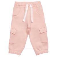 بلوز شلوار دخترانه طرح گربه رنگ صورتی پاپو Papo