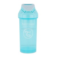 لیوان نی دار 360 ميل 6+ ماه آبی پاستل تويست شيک Twistshake