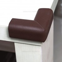 محافظ گوشه جامبو بزرگ طرح جدید رنگ قهوه ای Nino