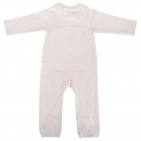 سرهمی مچ دار طرح کانگورو و دوستان رنگ کرم نیلی Nili