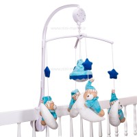 آویز تخت موزیکال چراغدار طرح خرس آبی فیشر پرایس Fisher Price