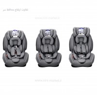 صندلي ماشين مدل کابوک 36-0 کيلو رنگ طوسی تيره داخل روشن AKO