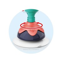 جغجغه صندلی غذا طرح شترمرغ چسبان هولی تویز Hola toys